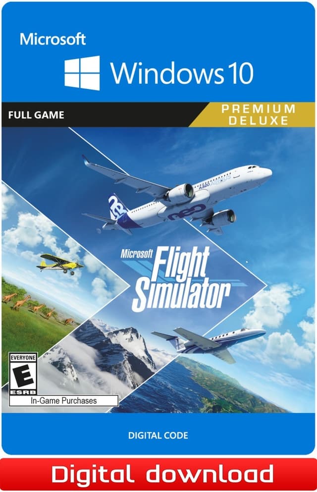 Microsoft Flight Simulator Premium Deluxe Edition - PC Windows