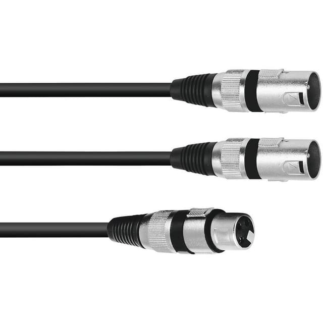 Omnitronic 30225206 XLR Adapterkabel [1x XLR-kontakt
