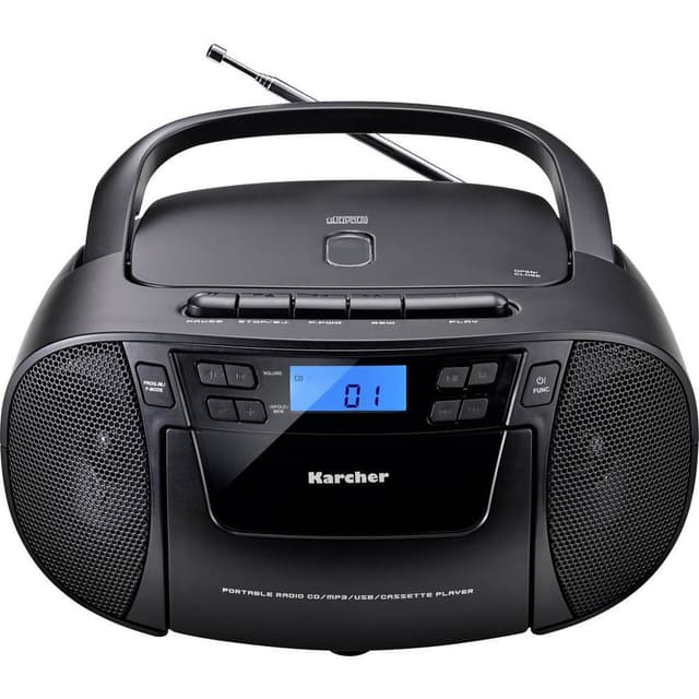 CD-radio Karcher RR 5045 FM Svart