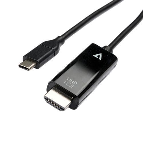 V7 V7UCHDMI-2M, 2 m, USB Type-C, HDMI, Hankoppling, Hankoppling, Rak