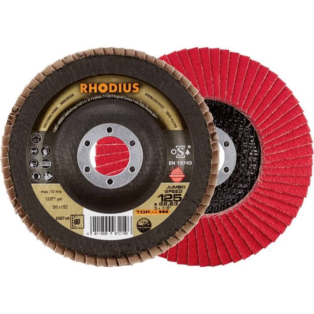 Lamellslipskiva Rhodius 211313 Diameter 125 mm N/A 5 st