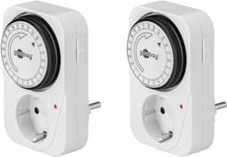 Goobay Set med 2, analog timer