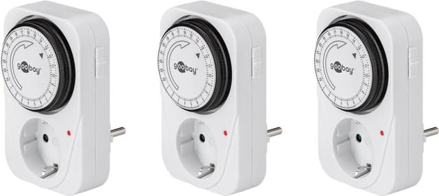Goobay Set med 3, analog timer