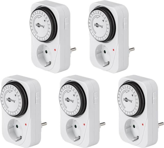 Goobay Set med 5, analog timer