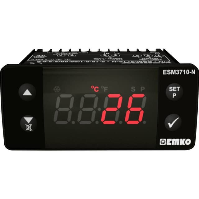 Emko ESM-3710-N 2-punkts regulator Termostat Pt100 -50