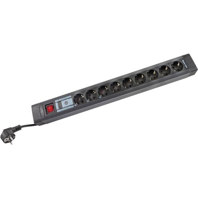 REV 0015953513 Förgreningsdosa med brytare 9x Antracit,