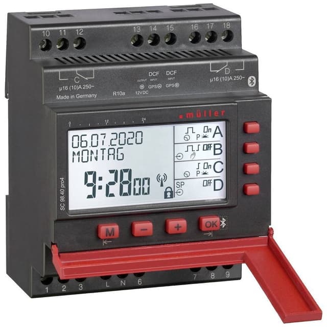 Müller SC 98.20 pro4 12-24V ACDC Digitalt kopplingsur