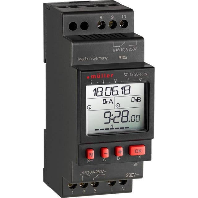 Müller SC 18.20 easy 230V 50-60Hz Digitalt kopplingsur