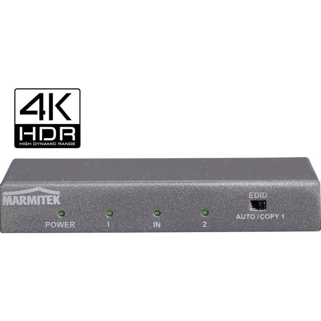 Marmitek Split 612 UHD 2.0 2 Port HDMI-Splitter