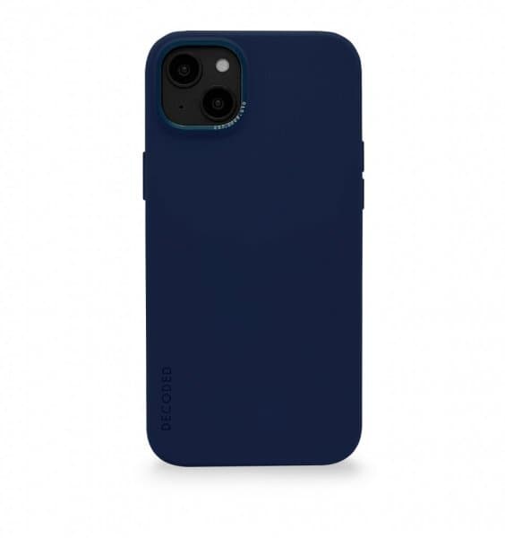 Decoded iPhone 14 Plus Skal Silicone Backcover Navy Peony