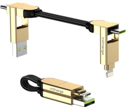 Rolling Square InCharge X 100W multiportskabel (beige)