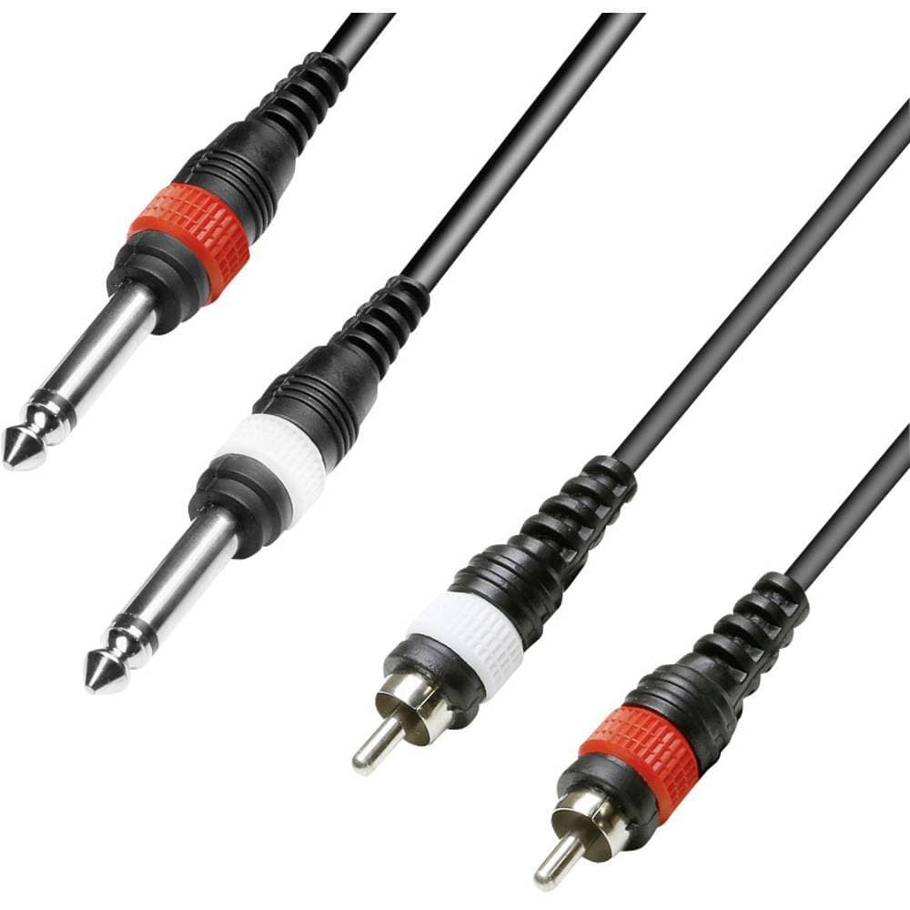 Paccs Audio Adapterkabel [2x RCA-hane - 2x Teleplugg - Elgiganten ...