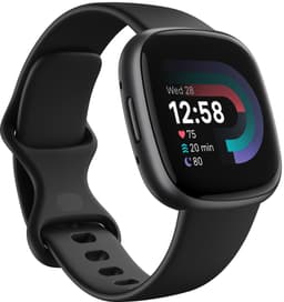 Fitbit Versa 4 smartwatch (svart/grafit)