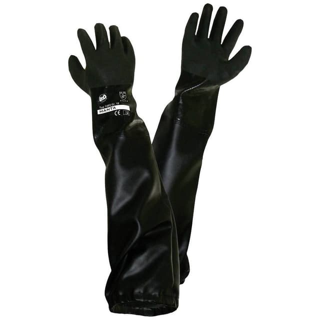 PVC Sandblästrings-handskar Storlek (handskar):