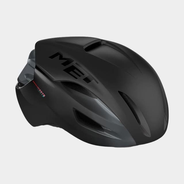 Met Manta MIPS Black/Matt Glossy, Cykelhjälm Svart M