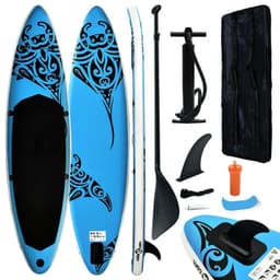 vidaXL SUP-bräda uppblåsbar 305x76x15 cm