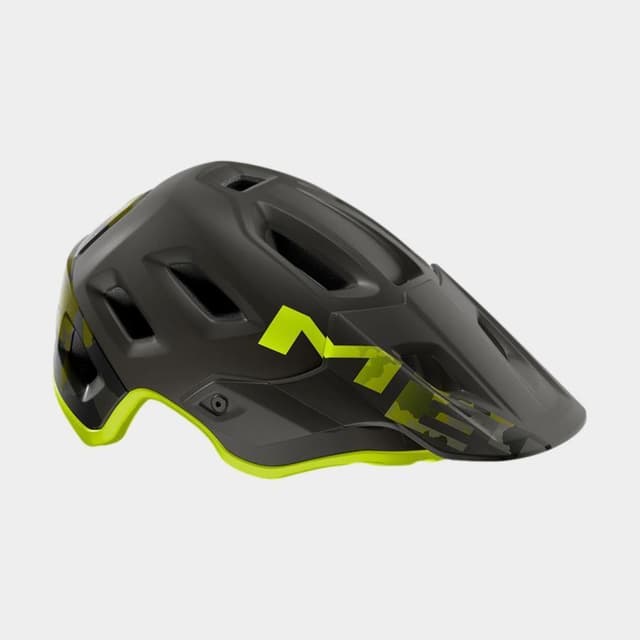 Met Roam MIPS Camo Lime Green/Matt, Cykelhjälm Svart M