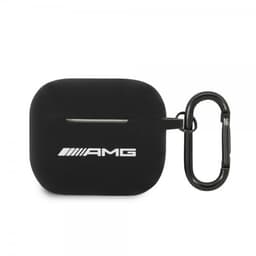 AMG AirPods 3 Skal Liquid Silicone Svart