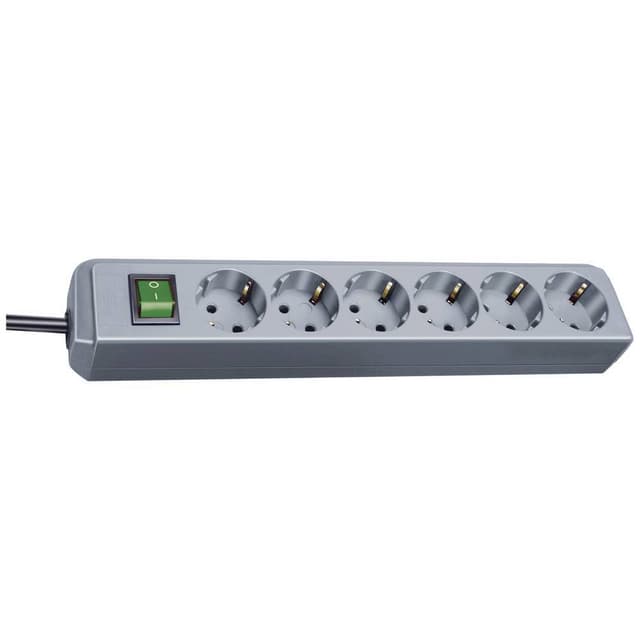 Brennenstuhl 1159540015 Förgreningsdosa med brytare 6x