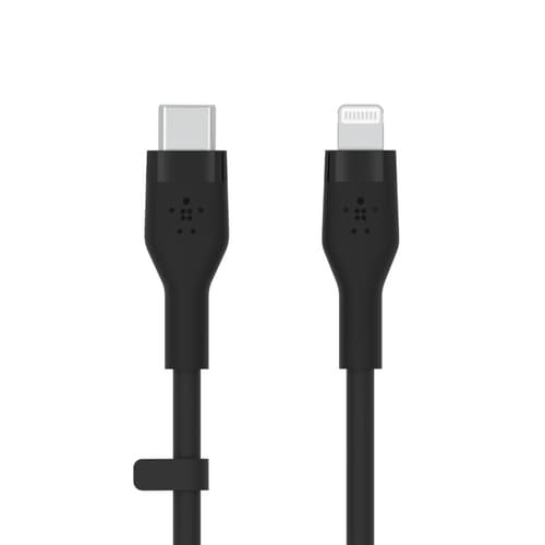 Belkin CAA009BT2MBK, 2 m, USB C, USB C/Lightning, Svart