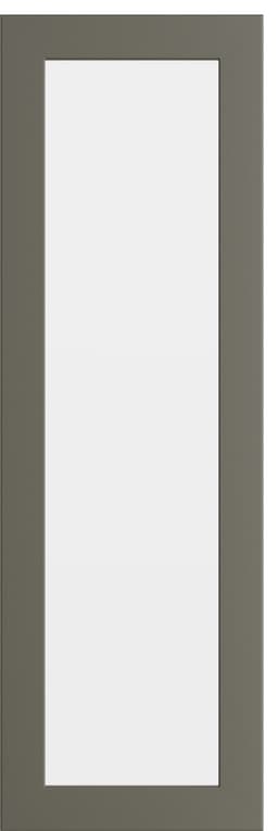 Epoq Trend Moss Green vitrinlucka 30x92 cm till köket (mossgrön)
