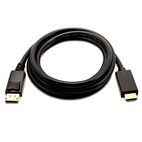 V7 V7DP2HD-03M-BLK-1E, 3 m, DisplayPort, HDMI, Hankoppling, Hankopplin