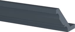 Epoq Heritage facetterad gjutning 220 cm (blågrå)