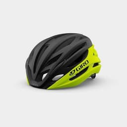 GIRO Syntax MIPS Highlight Yellow Black, Cykelhjälm Gul Large