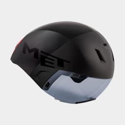 Met Codatronca Black Red Matt Glossy, Cykelhjälm Svart M