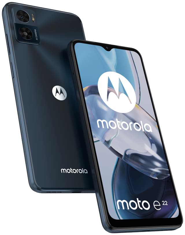 Motorola Moto E22 smartphone 4/64GB (svart)