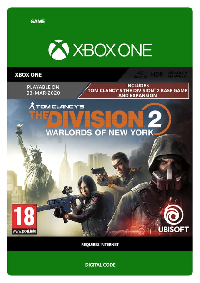 Tom Clancy's The Division 2: Warlords of New York Edition - XBOX One
