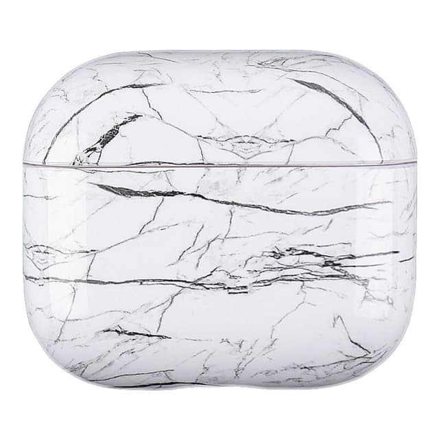 SKALO AirPods 3 Marmor Fodral med Karbinhake - Motiv 4