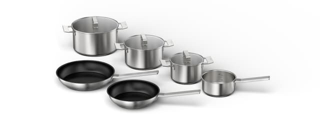 Siemens Kastrull & Stekpanna set Pro Induction 6 delar HZ9SE060