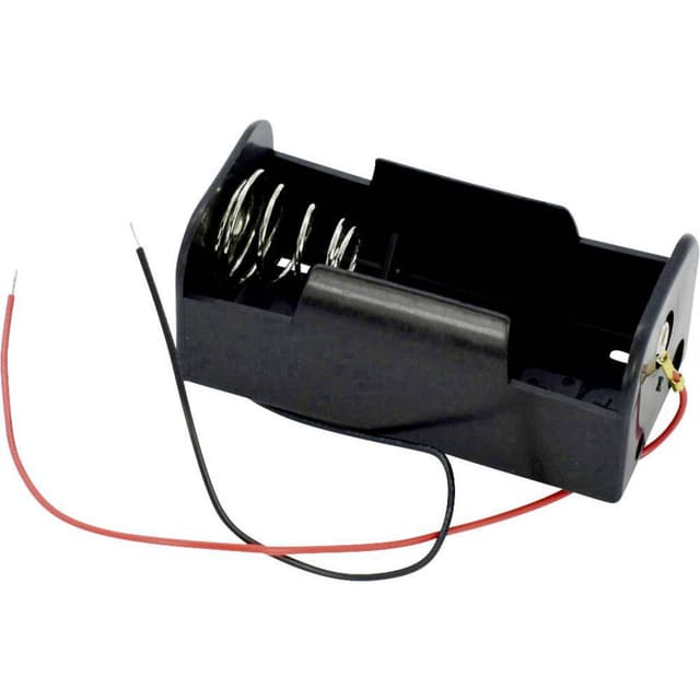 Takachi SN 1-1 Batterihållare 1x D (R20) Kabel (L x B x