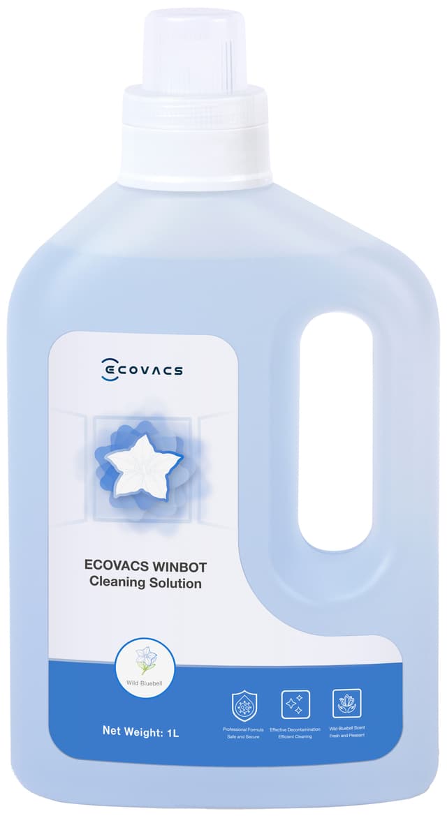 Rengöringslösning för Ecovacs WINBOT W1 Pro fönsterputsrobot (1L)