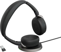 Jabra Evolve2 65 Flex USB-A hörlurar (MS Teams Edition)