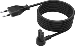Flexson strömsladd 5 m (svart)