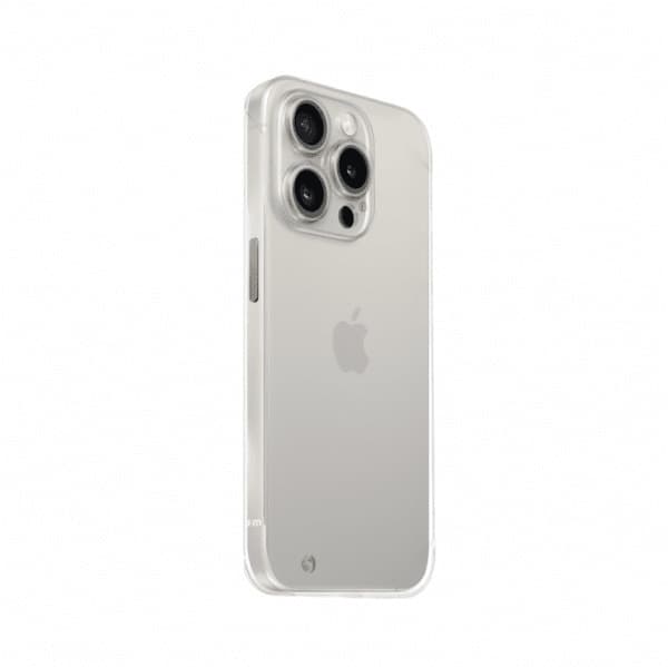Just Mobile iPhone 15 Pro Skal TENC Slim Fit Frost