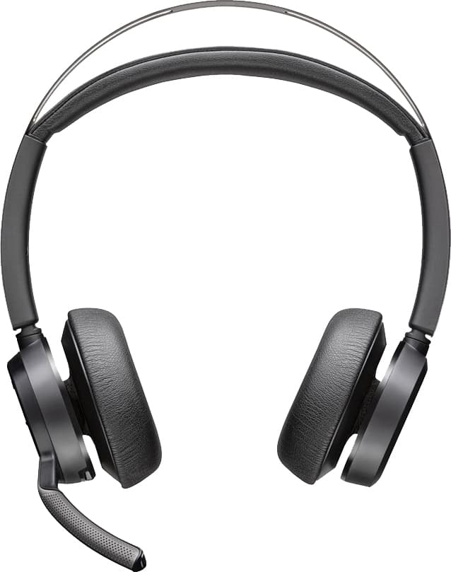 HP Poly Voyager Focus 2-M MS Teams headset USB-C med laddningsstativ