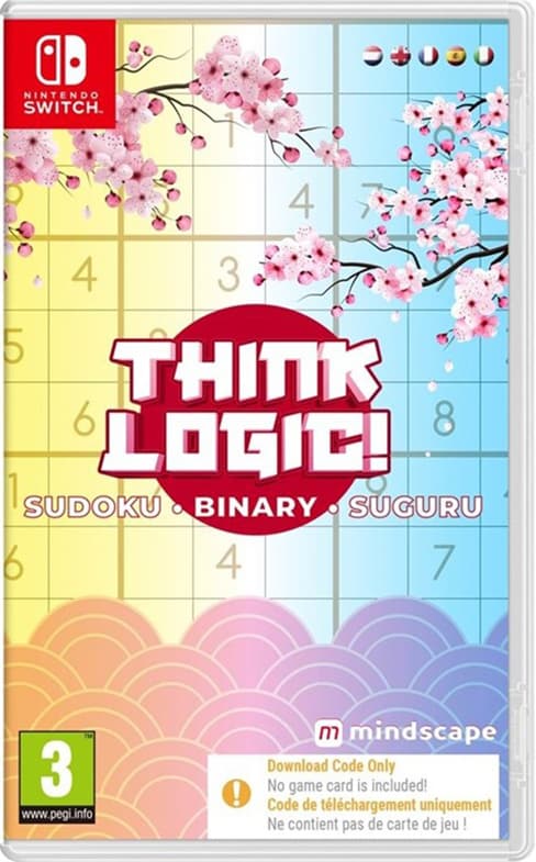 Think Logic! Sudoku - Binary - Suguru (Switch)