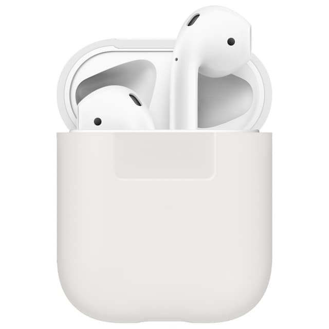 Elago AirPods silikonfodral (vit)