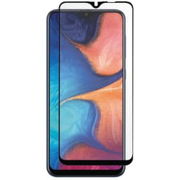 Panzer Full-Fit Samsung Galaxy A20e skärmskydd (svart)