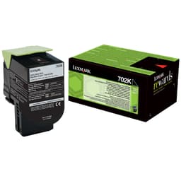 Lexmark tonerkassett 702K Svart (return program)
