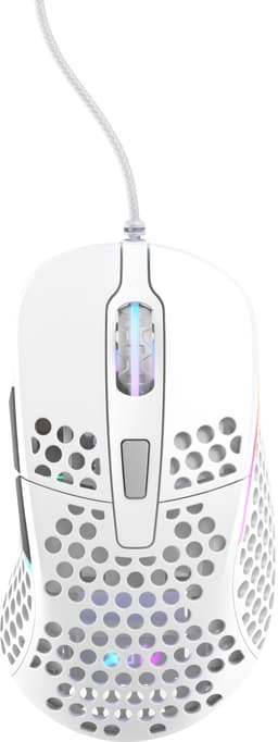 Xtrfy M4 RGB mus för gaming (vit)