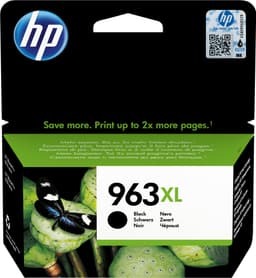 HP 963 XL svart högkapacitets bläckpatron