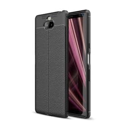 Litchi TPU skyddsskal / telefonskal Sony Xperia XA3 - Svart