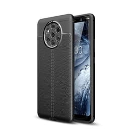 Mobilskal / telefonskal med läderlook Nokia 9 PureView - Svart