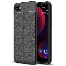 TPU Bakskal HTC Desire 12 - Svart