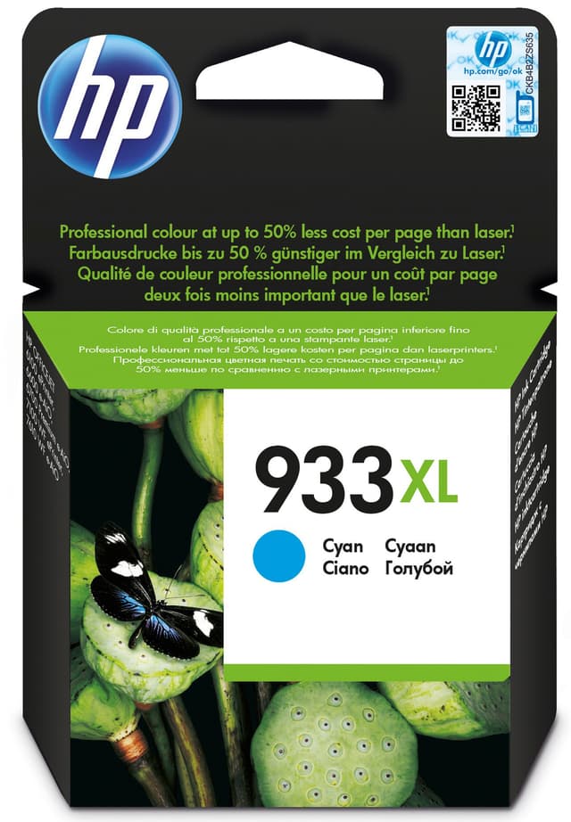 HP Bläckpatron 933XL Cyan