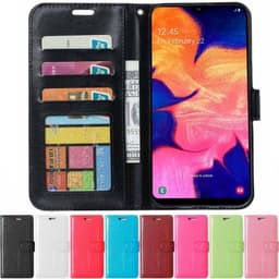 Mobilplånbok 3-kort Samsung Galaxy A10 (SM-A105F)  - Ljusblå